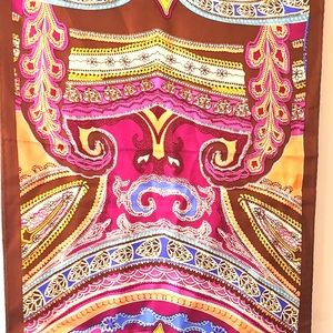 Silk scarf with beautiful design